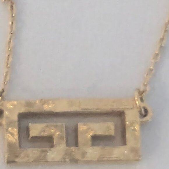 Givenchy Gold Rhinestone Necklace - Picture 4 of 7